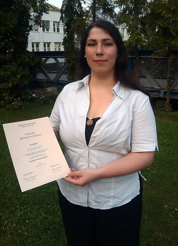 Eva Kiszka geb. Kranz, B.Sc. Bioinformatik Eva Kiszka geb. Kranz, B.Sc. Bioinformatik